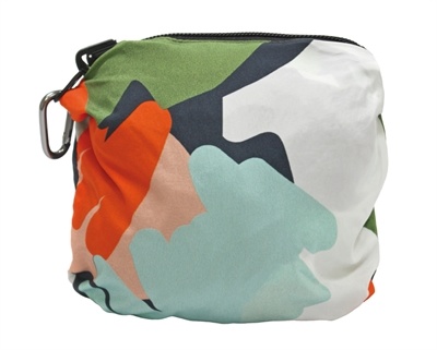 Croci regenjas hiking go harlequin groen / grijs / oranje / wit