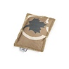 Canadiancat company Canadian cat speelkussen love met catnip bruin / beige Canadiancat company Canadian cat speelkussen love met catnip bruin / beige