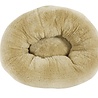 Foeiii Foeiii hondenmand cozy pluche relax donut camel Foeiii Foeiii hondenmand cozy pluche relax donut camel