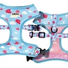 Croci Croci hondentuig vliegende varkens dubbelzijdig blauw / roze Croci Croci hondentuig vliegende varkens dubbelzijdig blauw / roze