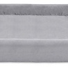 Bia bed Bia bed royal fluweel hoes voor hondenmand grijs Bia bed Bia bed royal fluweel hoes voor hondenmand grijs