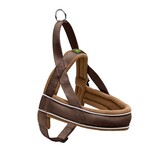Hunter Hunter harnas norweger racing nylon bruin / cognac Hunter Hunter harnas norweger racing nylon bruin / cognac