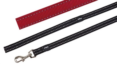 Rogz for dogs Rogz for dogs fanbelt long lijn rood Rogz for dogs Rogz for dogs fanbelt long lijn rood