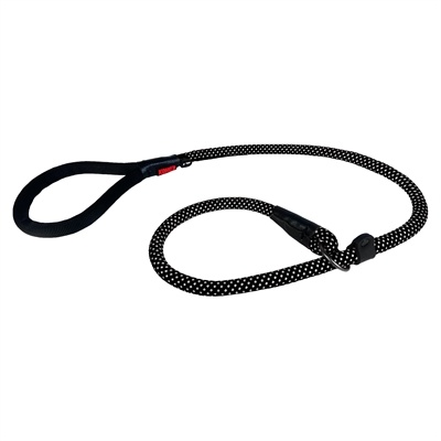 Kong Kong hondenriem retriever touw met stop zwart Kong Kong hondenriem retriever touw met stop zwart