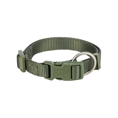 Trixie Trixie halsband hond premium olijfgroen Trixie Trixie halsband hond premium olijfgroen