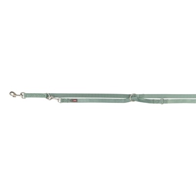 Trixie Trixie hondenriem premium verstelbaar salie groen Trixie Trixie hondenriem premium verstelbaar salie groen