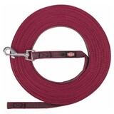 Trixie Trixie hondenriem sleeplijn met rubber anti slip sangria rood Trixie Trixie hondenriem sleeplijn met rubber anti slip sangria rood