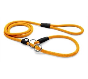Morso Morso hondenriem retrieverlijn regular rope gerecycled gold goud Morso Morso hondenriem retrieverlijn regular rope gerecycled gold goud