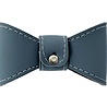 Sazzz vlinderstrik glamper classic leer lichtblauw Sazzz vlinderstrik glamper classic leer lichtblauw