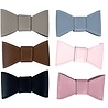 Sazzz vlinderstrik glamper classic leer lichtroze Sazzz vlinderstrik glamper classic leer lichtroze