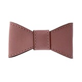 Sazzz vlinderstrik glamper classic leer roze Sazzz vlinderstrik glamper classic leer roze