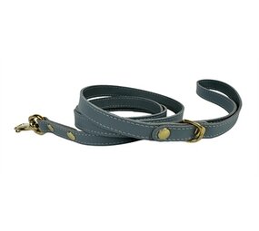 Sazzz hondenriem passion classic leer lichtblauw Sazzz hondenriem passion classic leer lichtblauw