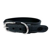 Sazzz halsband hond boho vintage leer antraciet Sazzz halsband hond boho vintage leer antraciet