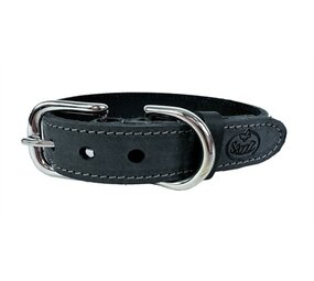 Sazzz halsband hond nomad vintage leer antraciet Sazzz halsband hond nomad vintage leer antraciet