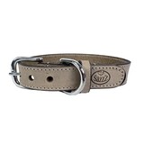 Sazzz halsband hond nomad vintage leer beige Sazzz halsband hond nomad vintage leer beige