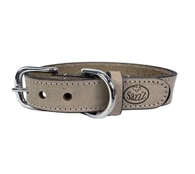 Sazzz halsband hond nomad vintage leer beige Sazzz halsband hond nomad vintage leer beige