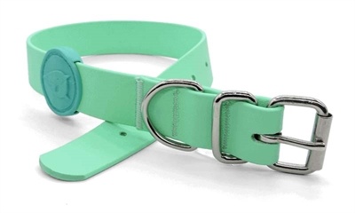 Morso Morso halsband hond waterproof gerecycled carribean green groen
