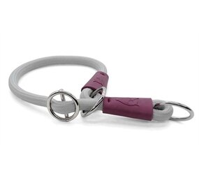 Morso Morso half slip halsband hond soft rope gerecycled grey grijs Morso Morso half slip halsband hond soft rope gerecycled grey grijs
