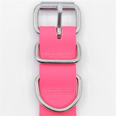 Morso Morso halsband hond waterproof gerecycled passion pink roze