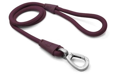 Morso Morso hondenriem soft rope gerecycled plum paars