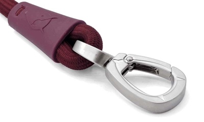 Morso Morso hondenriem soft rope gerecycled plum paars