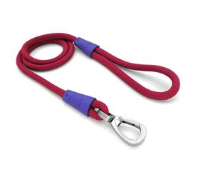Morso Morso hondenriem regular rope gerecycled red velvet rood Morso Morso hondenriem regular rope gerecycled red velvet rood