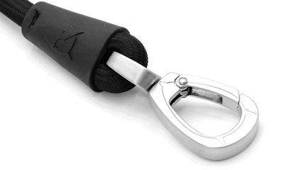 Morso Morso hondenriem soft rope gerecycled black zwart Morso Morso hondenriem soft rope gerecycled black zwart