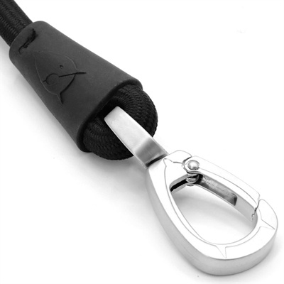 Morso Morso hondenriem soft rope gerecycled black zwart Morso Morso hondenriem soft rope gerecycled black zwart