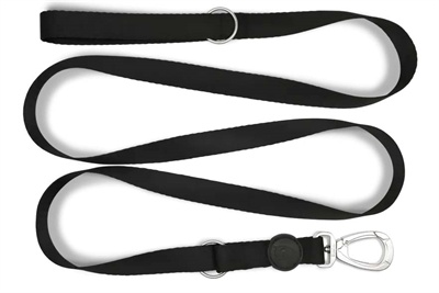 Morso Morso hondenriem verstelbaar gerecycled pureness zwart