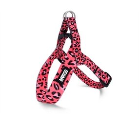 Morso Morso mini hondentuig verstelbaar gerecycled bubble leo roze Morso Morso mini hondentuig verstelbaar gerecycled bubble leo roze