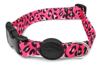 Morso Morso halsband hond gerecycled bubble leo roze
