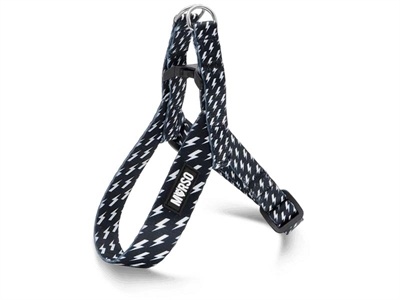 Morso Morso mini hondentuig verstelbaar gerecycled power flow zwart