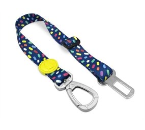 Morso Morso honden autogordel gerecycled color invaders paars Morso Morso honden autogordel gerecycled color invaders paars