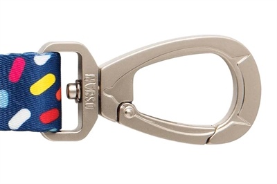 Morso Morso hondenriem verstelbaar gerecycled color invaders paars Morso Morso hondenriem verstelbaar gerecycled color invaders paars