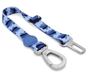 Morso Morso honden autogordel gerecycled splash blauw Morso Morso honden autogordel gerecycled splash blauw