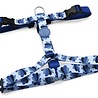 Morso Morso hondentuig y-tuig gerecycled splash blauw Morso Morso hondentuig y-tuig gerecycled splash blauw