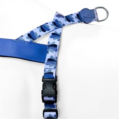 Morso Morso norwegian hondentuig gerecycled splash blauw