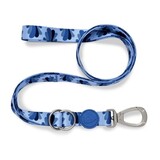 Morso Morso hondenriem verstelbaar gerecycled splash blauw