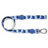 Morso Morso hondenriem gerecycled splash blauw Morso Morso hondenriem gerecycled splash blauw