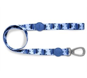 Morso Morso hondenriem gerecycled splash blauw Morso Morso hondenriem gerecycled splash blauw