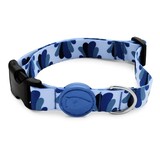 Morso Morso halsband hond gerecycled splash blauw