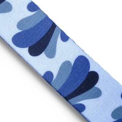 Morso Morso halsband hond gerecycled splash blauw Morso Morso halsband hond gerecycled splash blauw