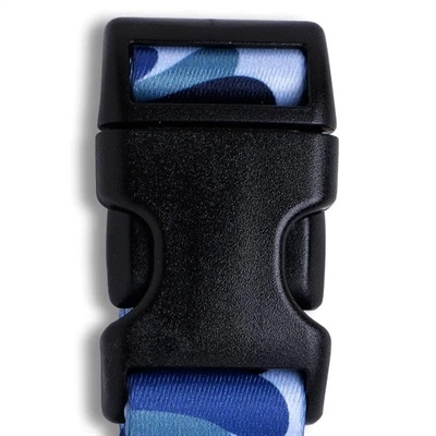 Morso Morso halsband hond gerecycled splash blauw Morso Morso halsband hond gerecycled splash blauw