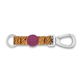 Morso Morso key cord sleutelhanger gerecycled jungle drum oranje Morso Morso key cord sleutelhanger gerecycled jungle drum oranje