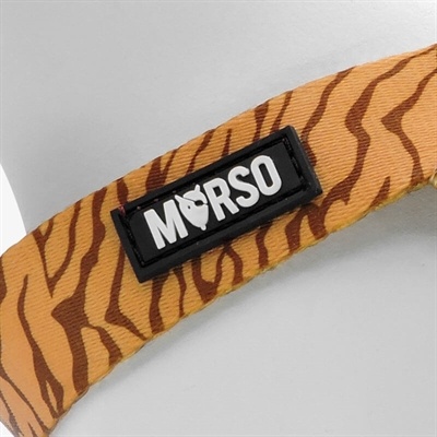 Morso Morso mini hondentuig verstelbaar gerecycled jungle drum oranje