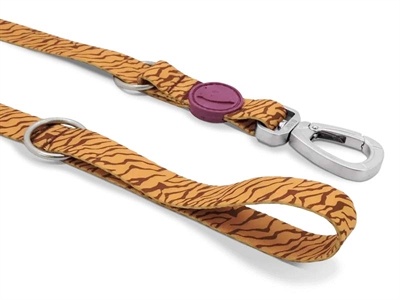 Morso Morso hondenriem verstelbaar gerecycled jungle drum oranje