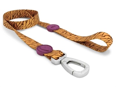 Morso Morso hondenriem gerecycled jungle drum oranje