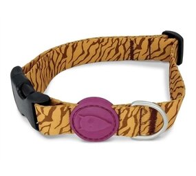 Morso Morso halsband hond gerecycled jungle drum oranje Morso Morso halsband hond gerecycled jungle drum oranje