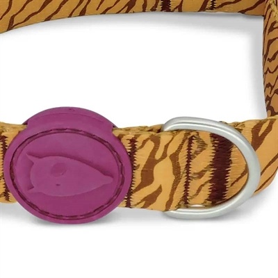 Morso Morso halsband hond gerecycled jungle drum oranje Morso Morso halsband hond gerecycled jungle drum oranje