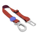 Morso Morso honden autogordel gerecycled urban lizard rood